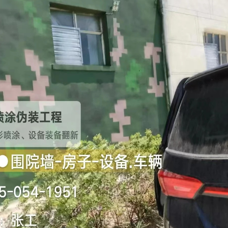 临沂数码迷彩漆施工
